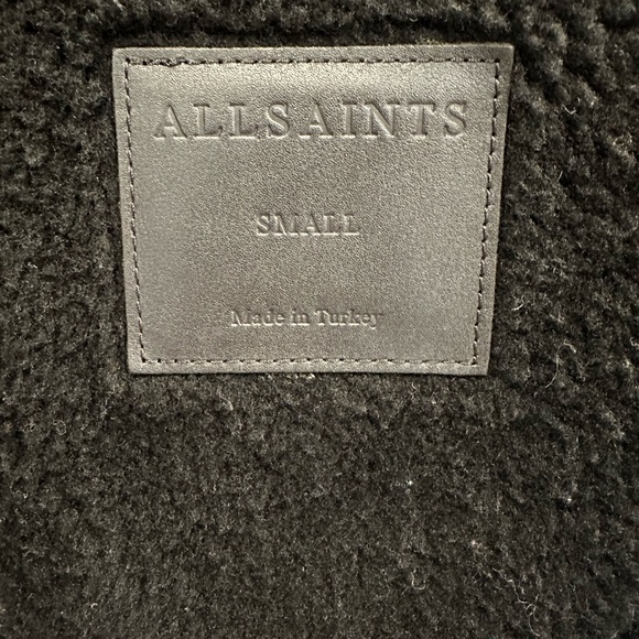AllSaints Shearling Coat - Picture 2 of 5
